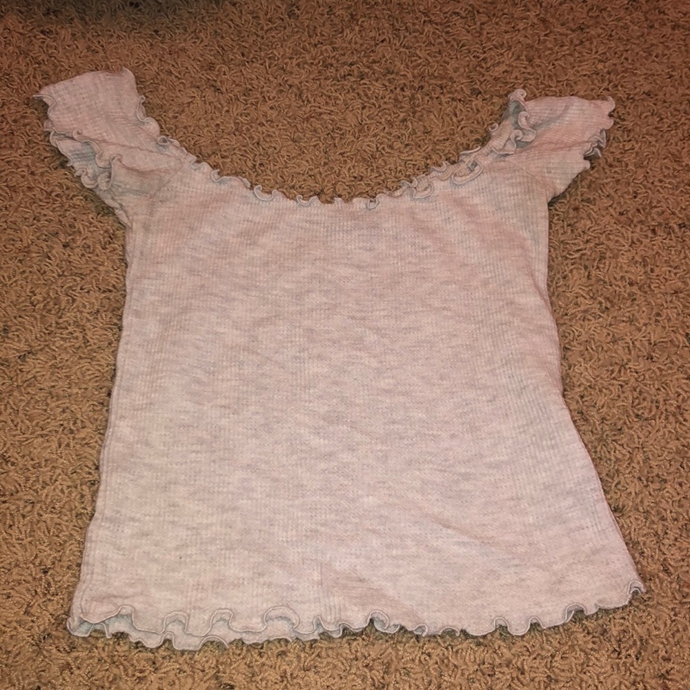 Gray Brandy Melville Top